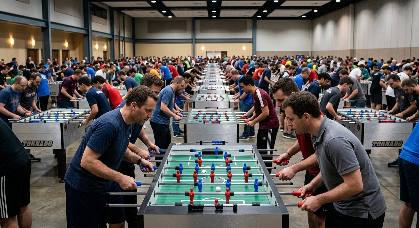 How Foosball Tournaments Work